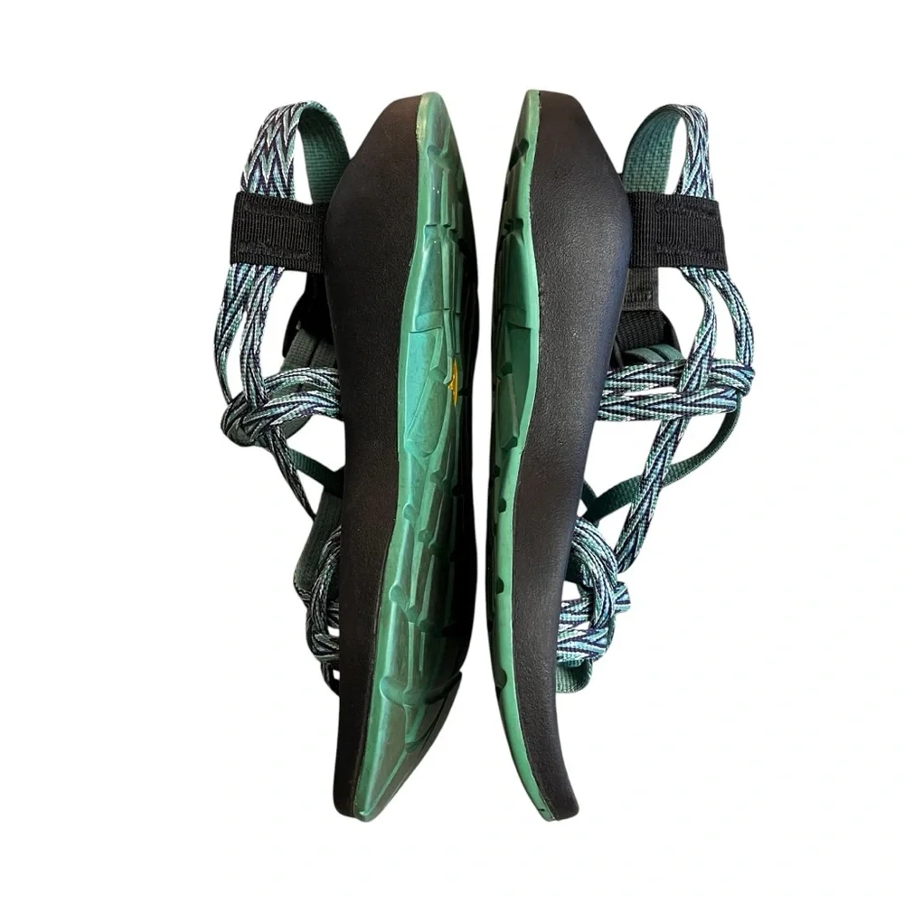 Chaco Z/X2 Sandals Blue Green Double Strap Women’s Size 7 Outdoors‎ Hiking Shoes